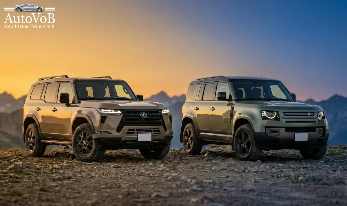 Lexus GX vs Land Rover Defender: Off-Road Rivals Compared