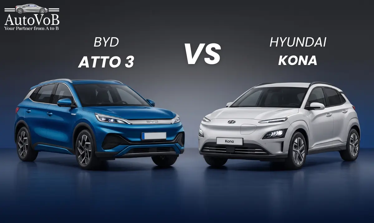 BYD Atto 3 vs Hyundai Kona