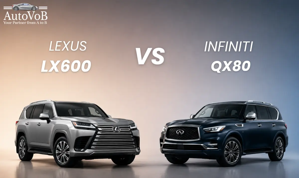 Lexus LX600 vs Infiniti QX80
