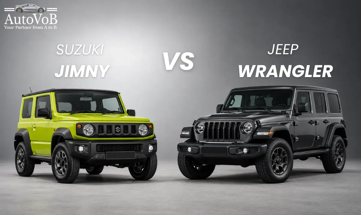 Suzuki Jimny vs Jeep Wrangler: Car Comparison