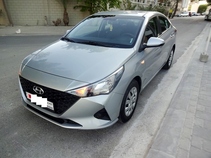HYUNDAI ACCENT SILVER  SINGLE USER  ZERO ACCIDENT  MODEL 2021 0-0