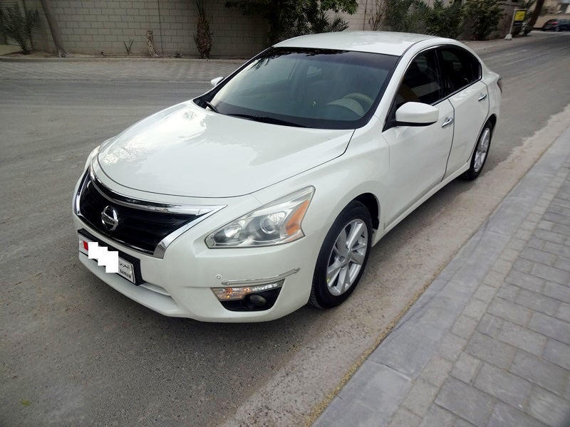 NISSAN ALTIMA SV WHITE MODEL 2014 4-2