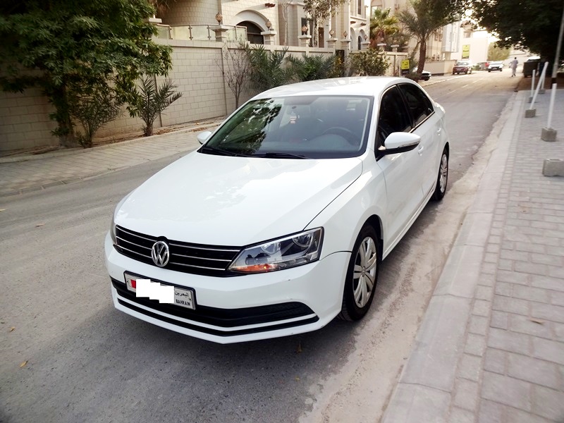 VOLKSWAGEN JETTA WHITE  MODEL 2016 4-3