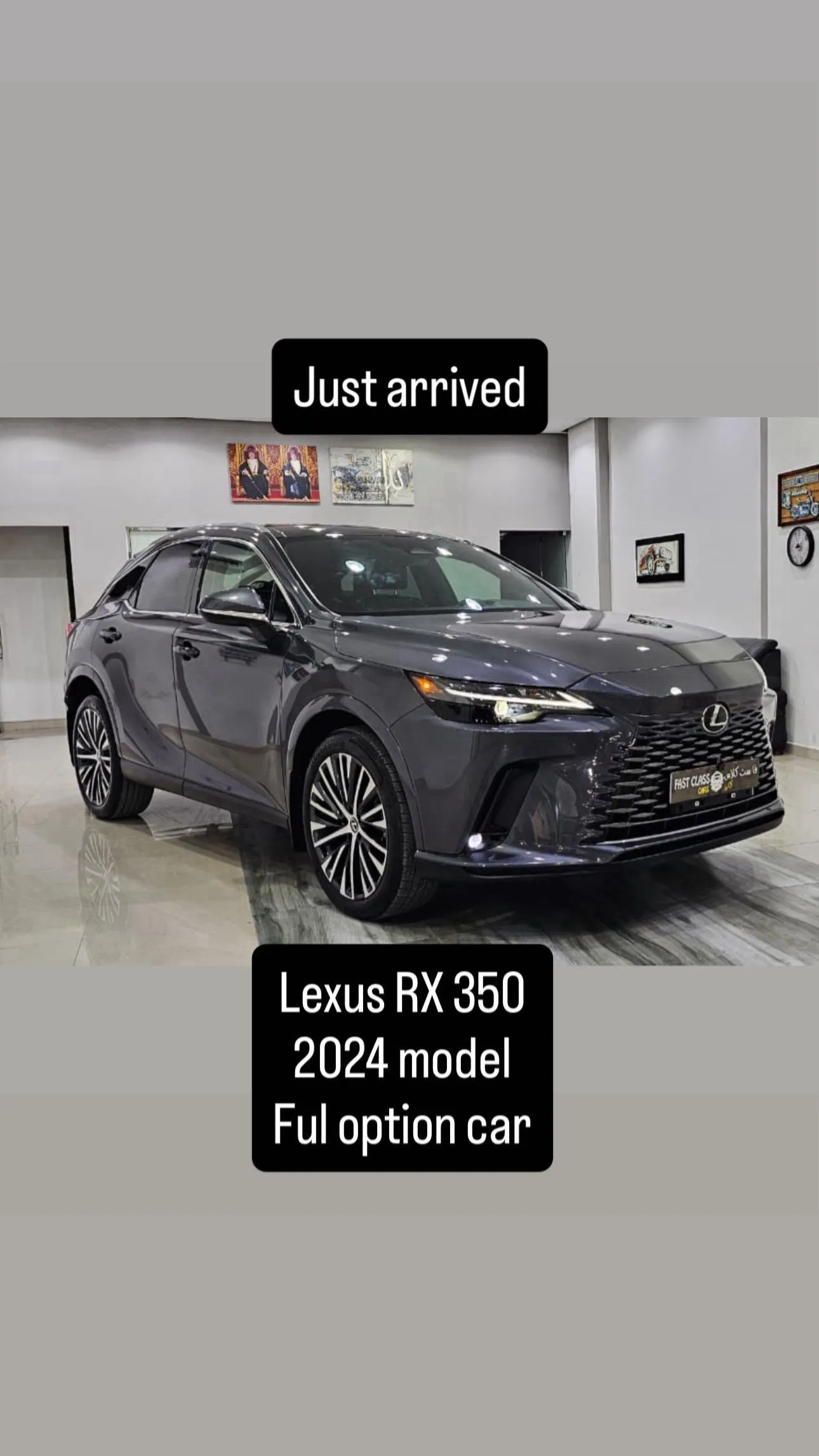 LEXUS RX-350 2024 MODEL
