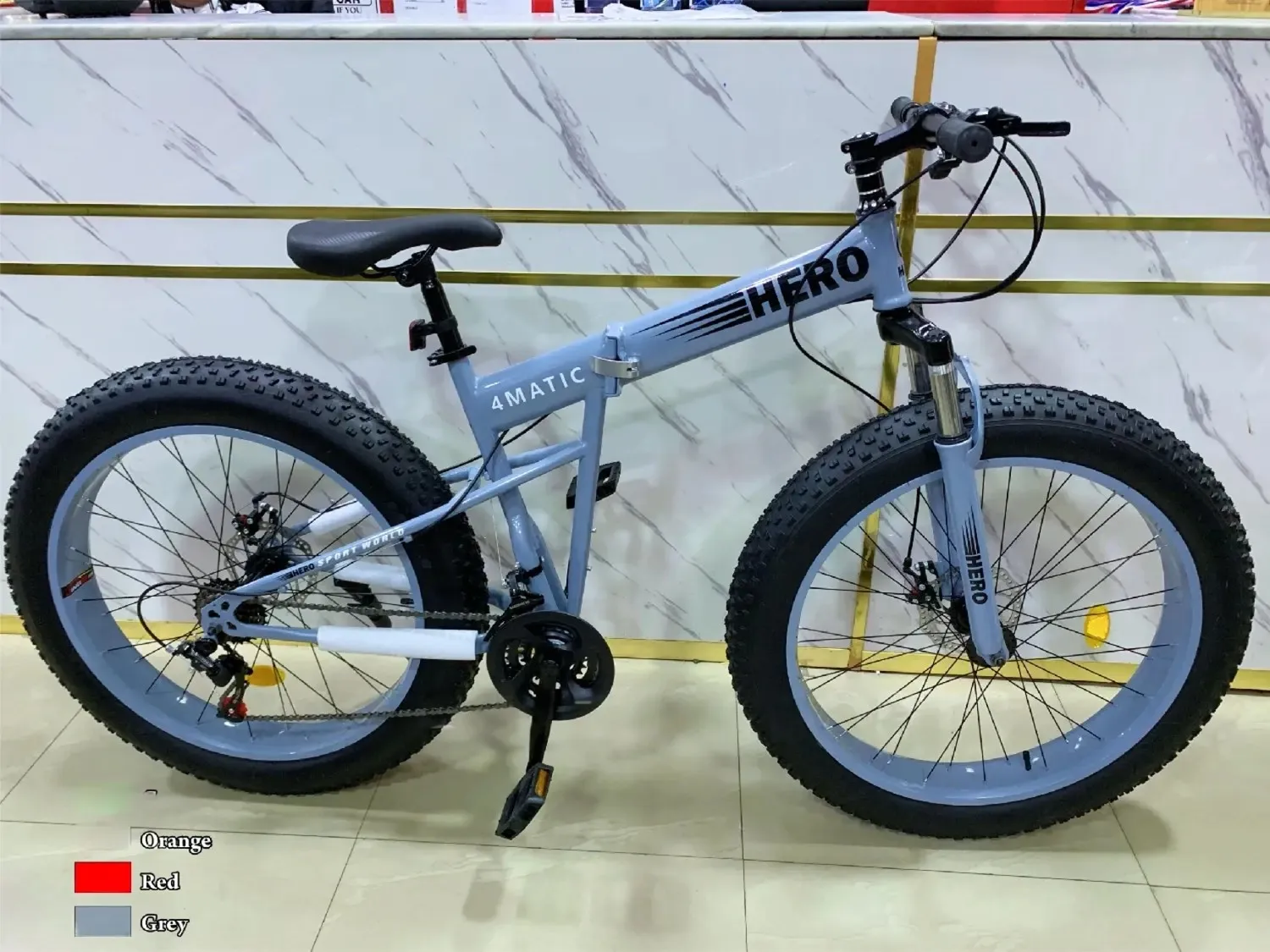 HERO FOLDABLE BIG TYRE BICYCLE