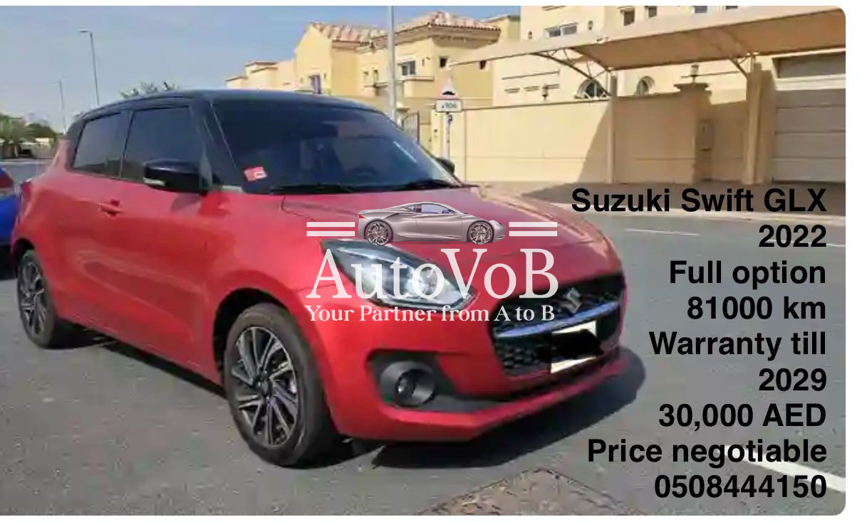 SUZUKI SWIFT GLX 2022 GCC - FULL OPTION