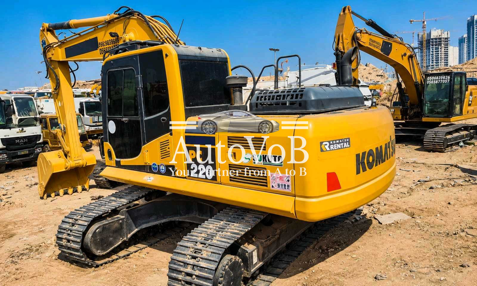 FOR SALE – 2022 KOMATSU PC220-8MO EXCAVATOR (JAPAN MADE) photo 7
