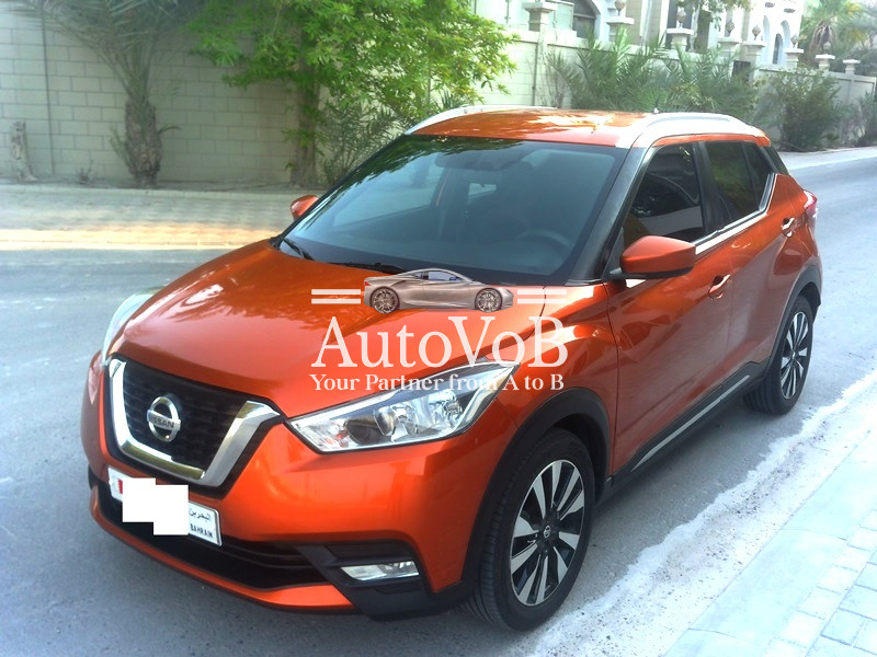 NISSAN KICKS ORANGE MODEL 2019 3-4 PUSH START