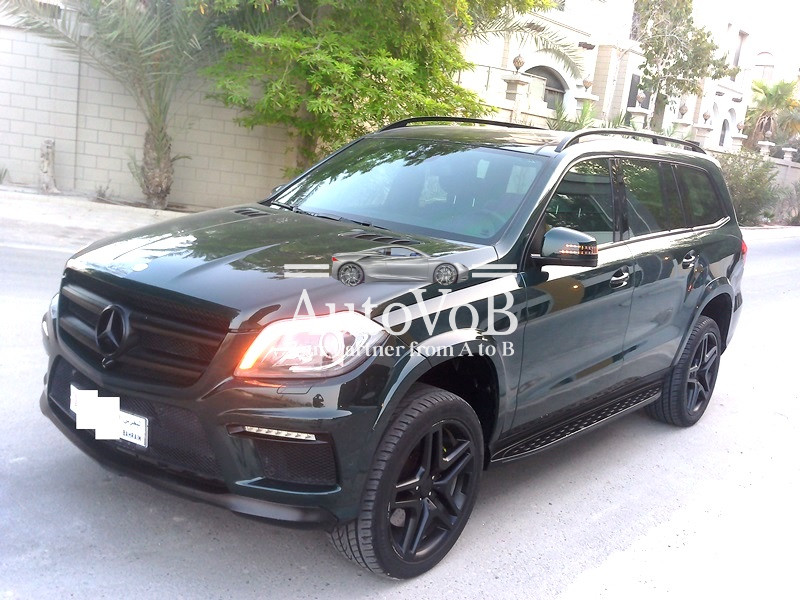 MERCEDES BENZ GL500 4MATIC GREEN FULL OPTION WITH PANORAMIC ROOF MODEL : 2015 L V8 7 SEATER 5-1