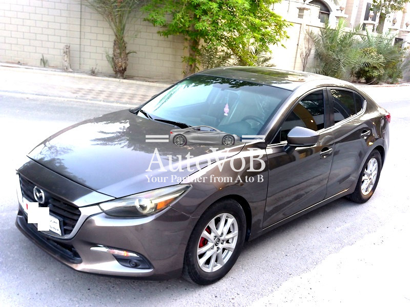 MAZDA 3 BROWN FULL OPTION MODEL 2018 7-2 photo 1
