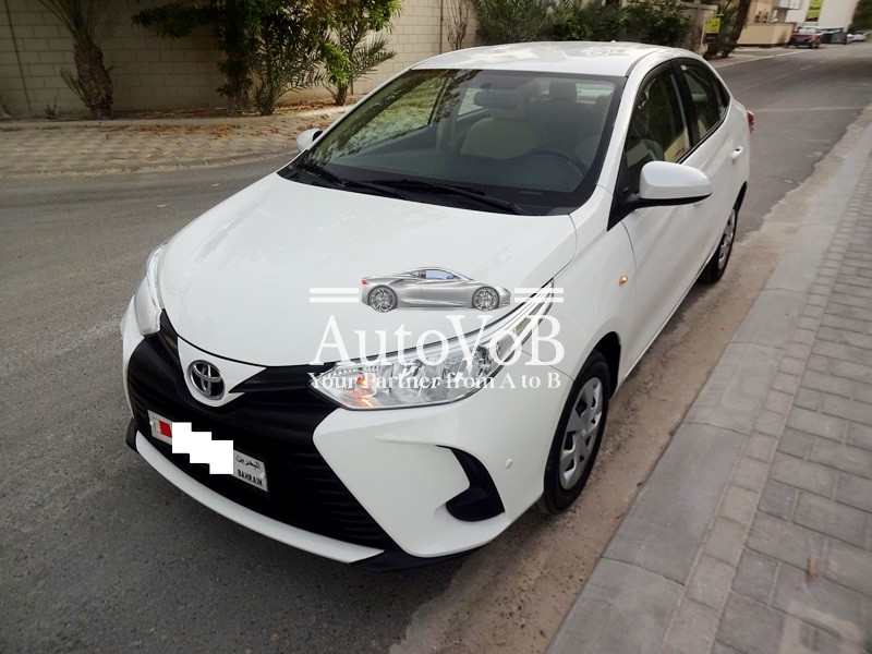 TOYOTA YARIS WHITE MODEL 2021 2-1
