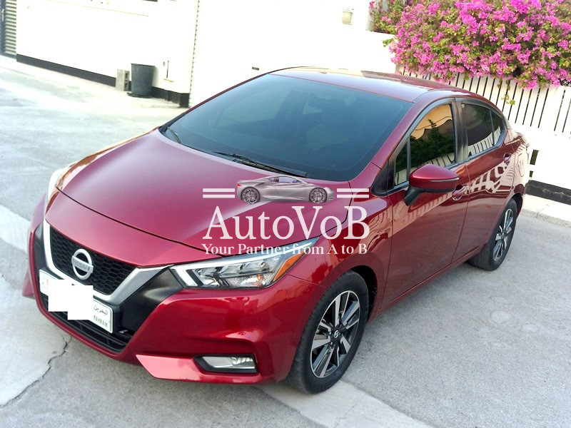 NISSAN SUNNY RED NEW SHAPE ( MEXICAN ) NO ACCIDENT