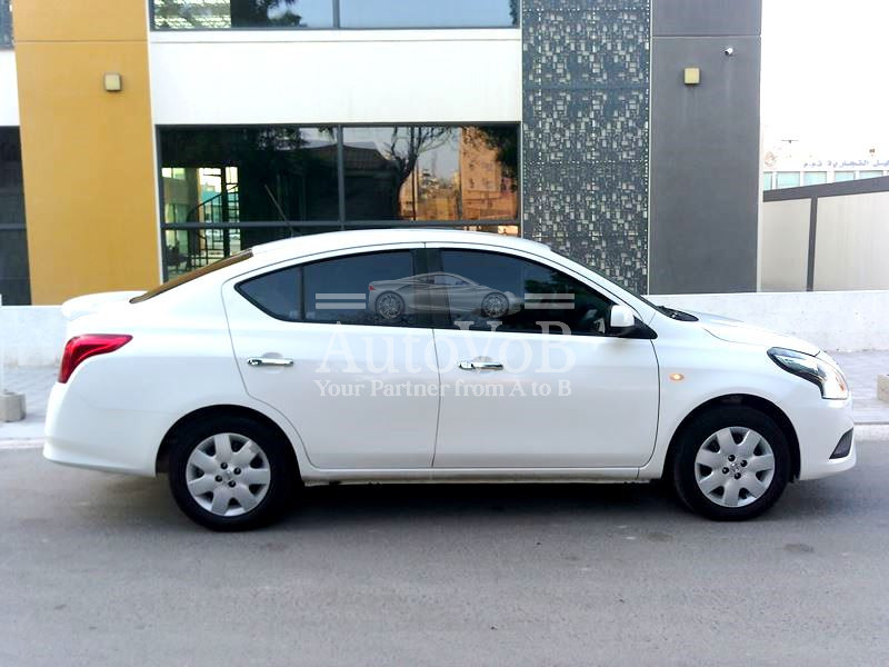 NISSAN SUNNY WHITE MID OPTION AGENT 2024 photo 2