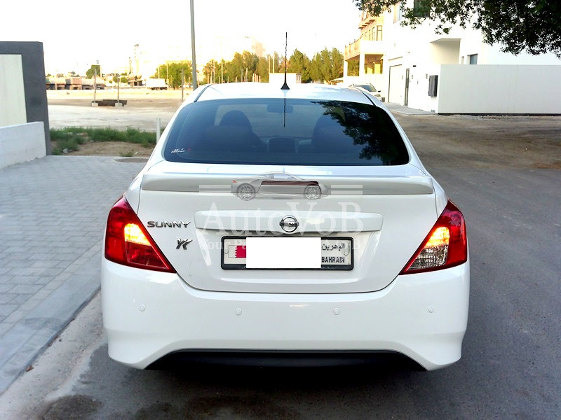 NISSAN SUNNY WHITE MID OPTION AGENT 2024 photo 4