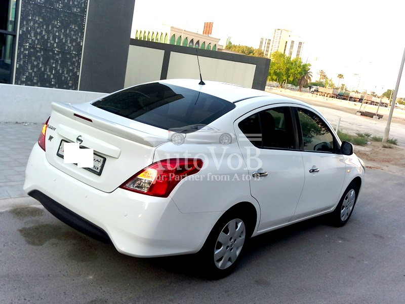 NISSAN SUNNY WHITE MID OPTION AGENT 2024 photo 5