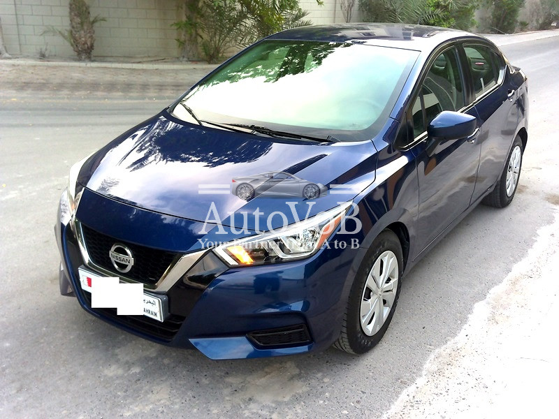 NISSAN SUNNY BLUE NEW SHAPE 2021 photo 1