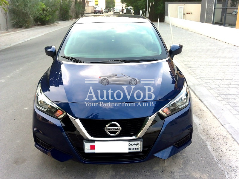 NISSAN SUNNY BLUE NEW SHAPE 2021 photo 2