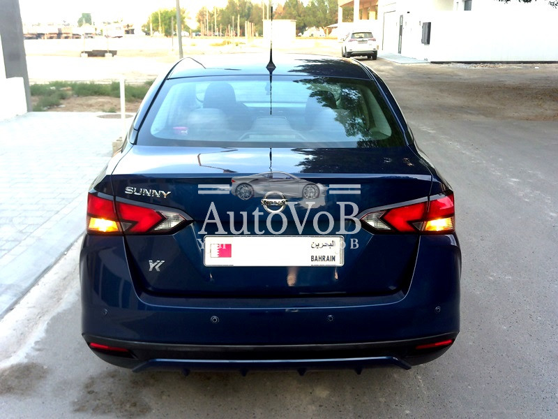 NISSAN SUNNY BLUE NEW SHAPE 2021 photo 3