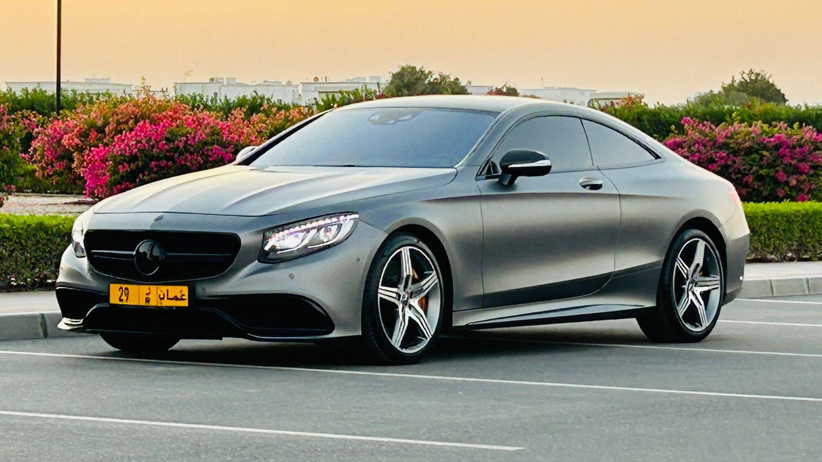 Mercedes benz S63 amg coupe 2016 gcc oman spec