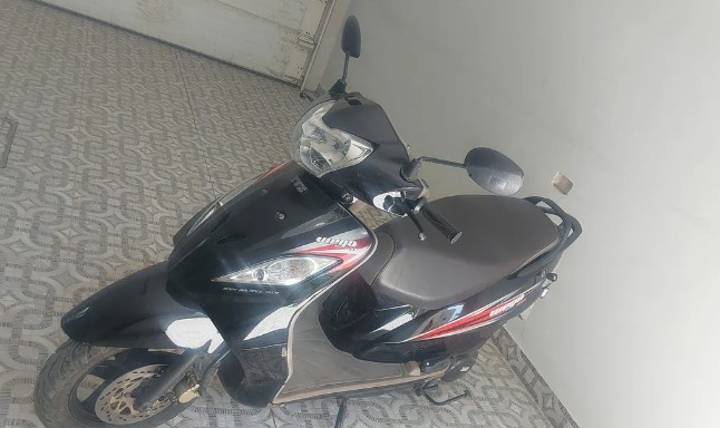 For sale a Wego scooter, model 2017, made in India, registered and insured for one year