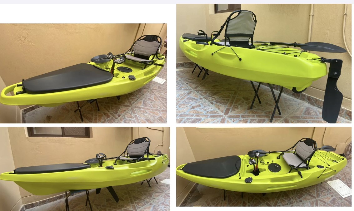 kayak paddle fishing