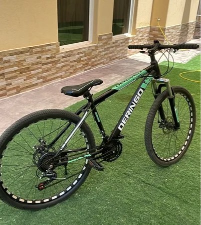 Mountain and road bike
