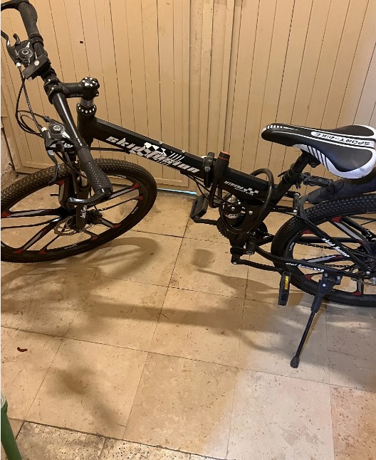 SKid fusion bicycle, double shock suspension, 21 gears, size 26