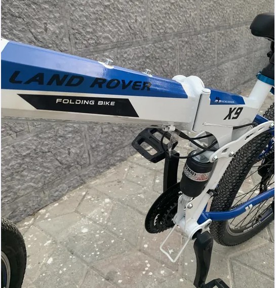 For sale a little used Land Rover bike
