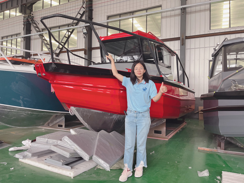 2023all new aluminum fishing boat