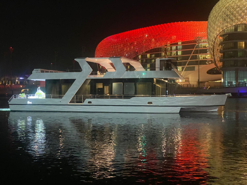 New catamaran yacht local